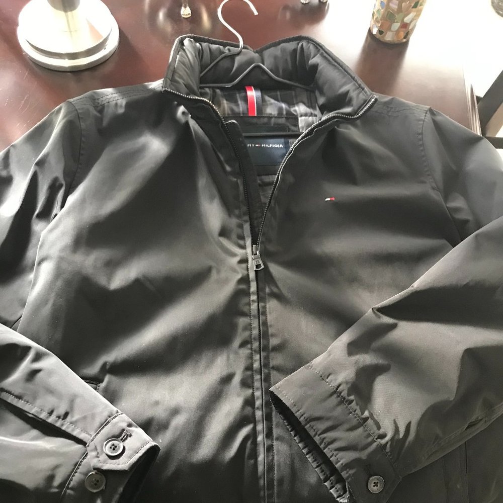 Tommy Hilfiger Black Weatherproof Jacket